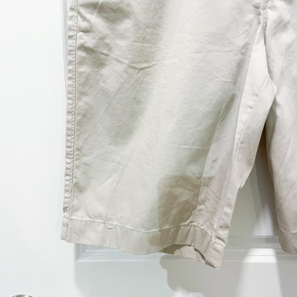 J. Crew Stretch Club Shorts in a Light Khaki Color - Picture 4 of 11